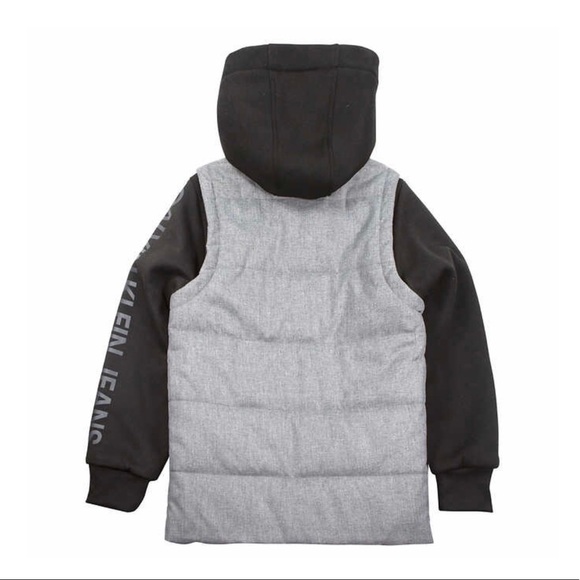 Calvin Klein Puffer Jacket Two Tone - Picture 4 of 4